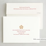 "Dragon Emblem" - Lunar New Year Cards in Ruby by Claudia Valenzuela - FREE Recipient Addressing