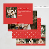 "Dragon Emblem" - Lunar New Year Cards in Ruby by Claudia Valenzuela - Back of Card Options