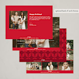 "Lunar Year Dragon" - Lunar New Year Cards in Peace by Vivian Yiwing - Back of Card Options