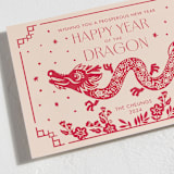 "Lunar Year Dragon" - Lunar New Year Cards in Peace by Vivian Yiwing - Detail