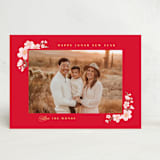 "Plum goodness" - Lunar New Year Cards in Scarlet by Creo Study - Front