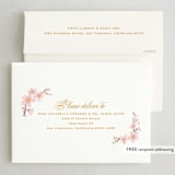 "Plum goodness" - Lunar New Year Cards in Scarlet by Creo Study - FREE Recipient Addressing