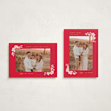 "Plum goodness" - Lunar New Year Cards in Scarlet by Creo Study - Photo Orientation Options