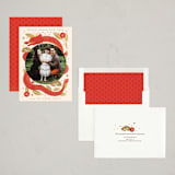"Year of Dragon" - Lunar New Year Cards in Cream by Cindy Chu - Assembled