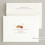 "Year of Dragon" - Lunar New Year Cards in Cream by Cindy Chu - FREE Recipient Addressing