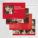 "abstract crescent" - Lunar New Year Cards in Rogue by Jennifer Lew - Back of Card Options