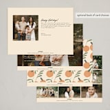 "Mandarin Oranges" - Lunar New Year Cards in Tangerine by Adelyn T. - Back of Card Options