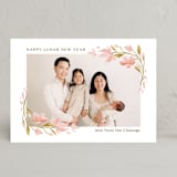 "Spring Magnolia Frame" - Lunar New Year Cards in Blossom by curiouszhi - Front