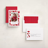 "Lanterns and Dragons" - Lunar New Year Cards in Cherry by Penny Eversole - Assembled