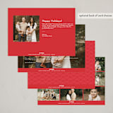 "Chinese Ornament" - Lunar New Year Cards in Peace by Vivian Yiwing - Back of Card Options