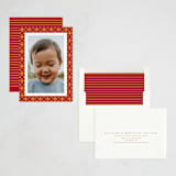 "Shimmering" - Lunar New Year Cards in Crimson by Emily Sabol Goss - Assembled