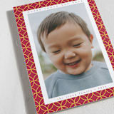 "Shimmering" - Lunar New Year Cards in Crimson by Emily Sabol Goss - Detail