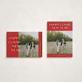 "Lunar" - Lunar New Year Cards in Apple by Pixel and Hank - Photo Orientation Options