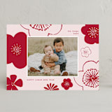 "lunar flowers" - Lunar New Year Cards in Blossom by Sumak Studio - Front