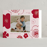 "lunar flowers" - Lunar New Year Cards in Blossom by Sumak Studio - Folded Card