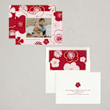 "lunar flowers" - Lunar New Year Cards in Blossom by Sumak Studio - Assembled