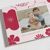 "lunar flowers" - Lunar New Year Cards in Blossom by Sumak Studio - Detail