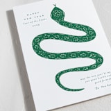 "New Year Horse" - Lunar New Year Cards in Ink by Ani Somi - Detail
