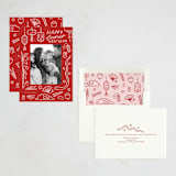 "Lunar Doodles" - Lunar New Year Cards in Jade by Abbigail Lim - Assembled