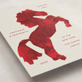 "Pok Fu Lam" - Lunar New Year Cards in Lychee by Gwen Bedat - Detail