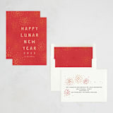 "Lunar Fireworks" - Lunar New Year Cards in Firecracker by Ani Somi - Assembled