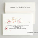 "Lunar Fireworks" - Lunar New Year Cards in Firecracker by Ani Somi - FREE Recipient Addressing
