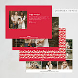"Snake Lunar Year" - Lunar New Year Cards in Wealth by Vivian Yiwing - Back of Card Options