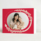 "Snake Lunar Year" - Lunar New Year Cards in Wealth by Vivian Yiwing - Folded Card