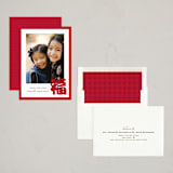 "Prosperity" - Lunar New Year Cards in Red Packet by Adelyn T. - Assembled