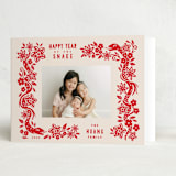 "Year of Dragon" - Lunar New Year Cards in Nian Gao by Vivian Yiwing - Folded Card