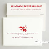"Year of Dragon" - Lunar New Year Cards in Nian Gao by Vivian Yiwing - FREE Recipient Addressing