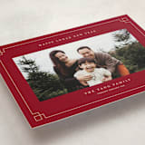 "Happy Lunar New Year" - Lunar New Year Cards in Cranberry by Pixel and Hank - Detail