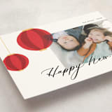 "Lanterns" - Lunar New Year Cards in Noir by Morgan Kendall - Detail