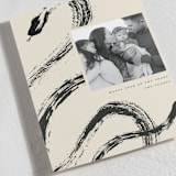 "ink snake" - Lunar New Year Cards in Tea by Vivian Yiwing - Detail