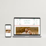 "Sketch" - Letterpress Wedding Invitations in Shamrock by Elly - Free Wedding Website