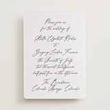 "Ever classic" - Letterpress Wedding Invitations in Ever Classic by Design Lotus - Front
