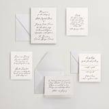 "Ever classic" - Letterpress Wedding Invitations in Ever Classic by Design Lotus - Invitation Suite