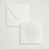 "Isle" - Letterpress Wedding Invitations in Seafoam by Megan Davis - Invitation with Envelope