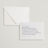"London" - Letterpress Wedding Invitations in Aegean by Hudson meet Rose - Invitation with Envelope