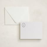 "Cosmopolitan" - Personalized Stationery Cards in Ash by Meagan Christensen - Assembled