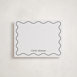 "Fun." - Personalized Stationery Cards in Soft Black by Jackie Crawford - Front