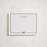 "CARINA" - Personalized Stationery Cards in Midnight by chocomocacino - Front