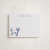 "Best Friend" - Personalized Stationery Cards in Lapis by Teju Reval - Front