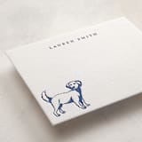 "Best Friend" - Personalized Stationery Cards in Lapis by Teju Reval - Detail