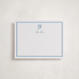 "Cheseapeake" - Personalized Stationery Cards in Sky Blue by Megan Davis - Front