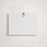 "Tropical" - Personalized Stationery Cards in Moss by Bethan - Front