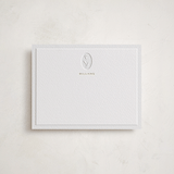 "Calia" - Personalized Stationery Cards in Avocado by Ani Somi - Front