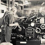 "Timeless Frame" - Personalized Stationery Cards in Pacific Blue by Alston Foster - Heidelberg Printing Press