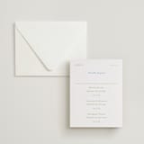 "Tuscany" - Letterpress Multi-Event RSVP Cards in Robin's Egg | Matcha by Blustery August - Invitation with Envelope