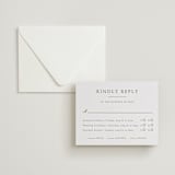 "Summit Meadows" - Letterpress Multi-Event RSVP Cards in Pistachio by Ana Sharpe - Invitation with Envelope